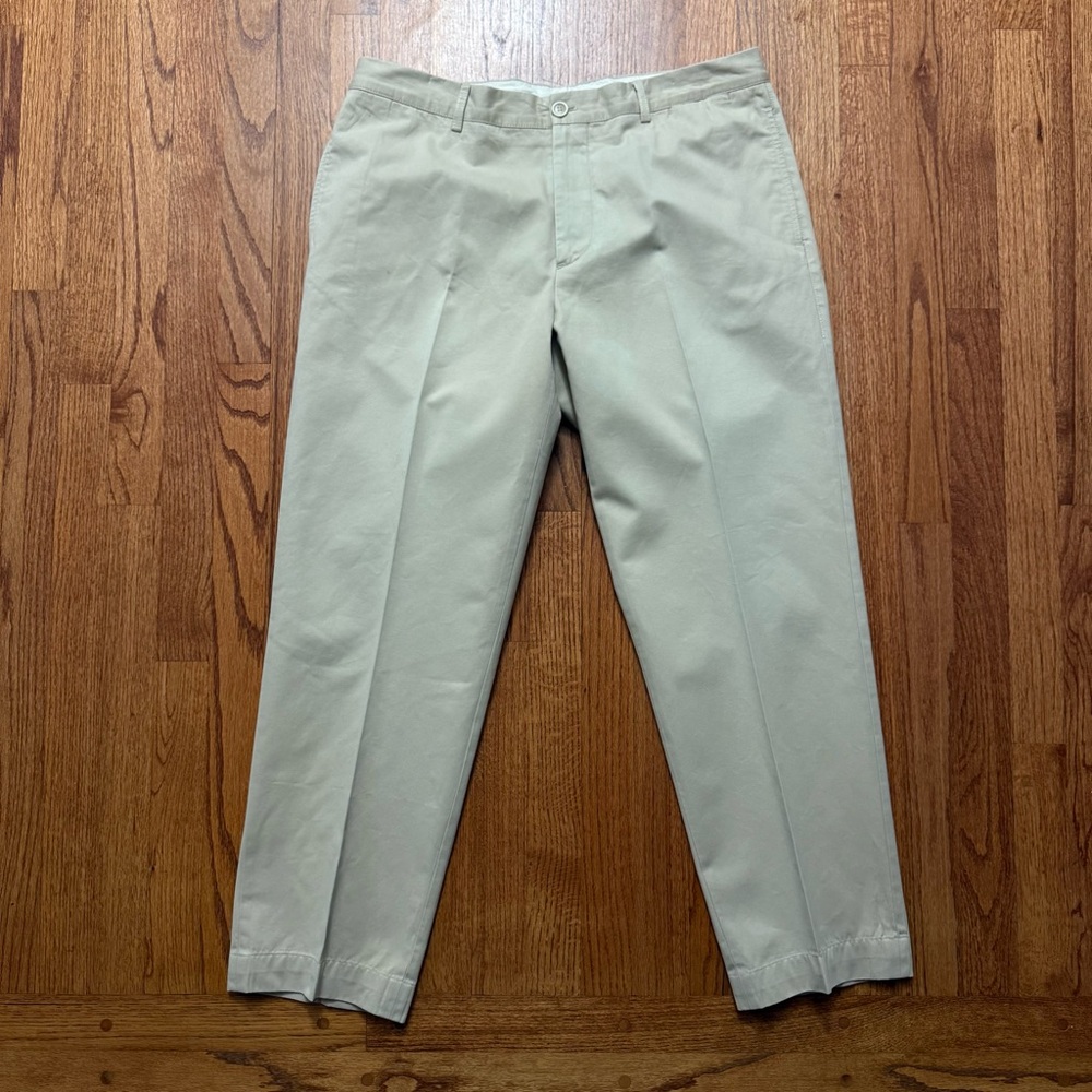 Brunello Cucinelli tan trousers pants size 36